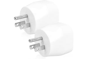 kwmobile 2 x adapter podróżny USA Typ-B — adapter podróżny Schuko do gniazdka typu B w np. USA Kanada - adapter prądu urlop biały