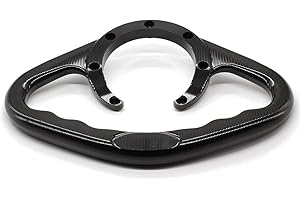 NICEDOLL Motorrad Beifahrergriff Griff Armlehne hinten Tank Lenker Haltegriff Haltegriff Passend für CBR600 F2 F3 F4 F4i 91-06/CBR600RR 03-08/CBR900RR 95-99/CBR1000RR 04-12/CBR954RR 02-03 / RVF400