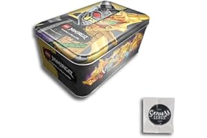 Genussleben Lego Ninjago Series 8 XXL puszka z 8 boosterami i żelkami owocowymi gratis