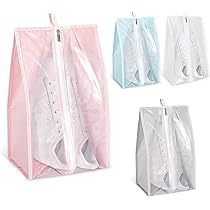 Sacchetti Portascarpe Da Viaggio - 4 Pezzi Impermeabili Con Finestra Trasparente, Anti Polvere - Foto 11