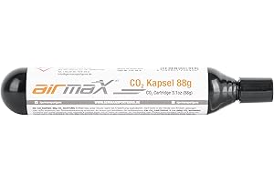 GSG airmaX CO2 Capsule 88 g Co2 Cartridge Co2 Cartridge Cartridges Cartridges Cartridges for Airsoft Paintball Gotcha CO2 Rifle Airsoft Air Pressure Pistol Air Rifle Bicycle Pump Bicycle Pump Co2