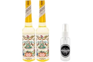 Pack 2 Unidades Agua Florida 270 ml 100% Original Perú Amarilla Murray & Lanman + 1 Spray Dosificador 50 ml Aromasenses