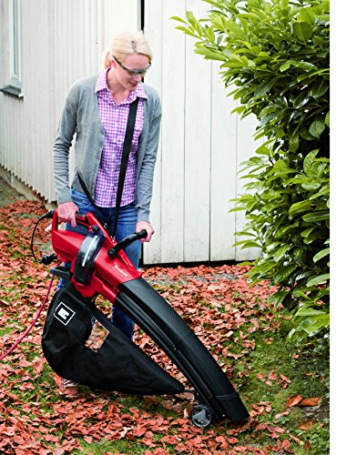 Einhell Elektro Laubsauger Laubbläser GE-EL 3000 E (3000 Watt, bis 300 km/h, 50 l Fangsack, inkl. Drehzahlregelung, Laubhäcksler, Tragegurt) - 10