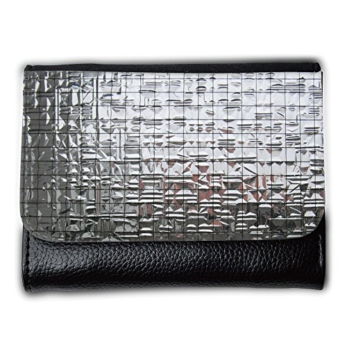 Preisvergleich Produktbild Portemonnaie Geldbörse Brieftasche / / M00154801 Glasscheibe Textur Struktur / / Medium Size Wallet