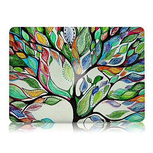 Case MacBook Air 13 Hülle , iCasso Tree of Life Ultra Slim Dünn Kratzfeste matt rutschfest Hartschale Kunststoff Schutzhülle Snap case für MacBook Air 13 Zoll (Modell: A1369 / A1466) - 3