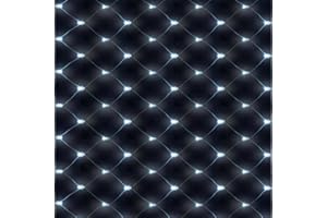 LightsGo Net Fairy Lights Outdoor Indoor LED Fairy Lights 320LEDs 3m*2m Cool White, 8/16H Timer, 8 Modes