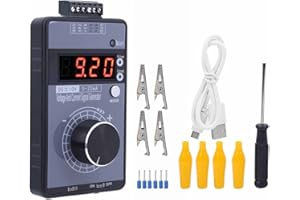 CHICIRIS Generator, Current Voltage Generator with LED Display, Adjustable Voltage Regulator Generator, DC 0‑10V 0/0‑22mA Interface Analog Simulator, for PLC Panel Debugging