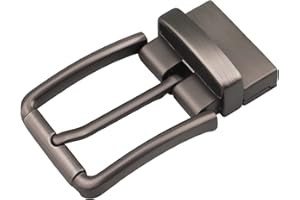 McFanBe Gürtelschnalle 28mm bis 38mm Single Prong Square Gürtelschnallen für Frauen Männer Ersatz Ledergürtel
