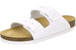 AFS-Schuhe 2100, modische Damen-Pantoletten, hochwertiges, echtes Leder, Made in Germany