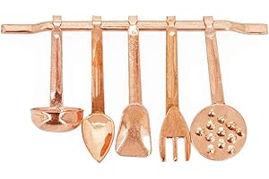 Odoria Miniature 1/12 Ustensiles de Cuisine 5Pcs Accessoire Maison de Poupée