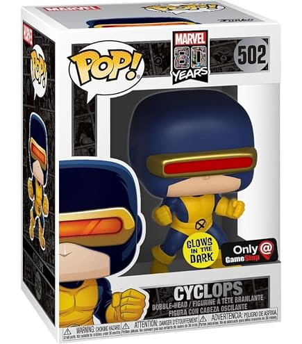 Funko Pop! Marvel: X-Men 20th-Cyclops - Figurine en Vinyle à Collectionner - Idée de Cadeau - Produits Officiels - Jouets pour Les Enfants et Adultes - Movies Fans : Funko