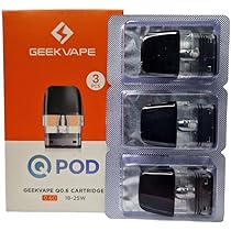 GEEKVAPE SONDER Q Pod Kit Avec Cartouche GEEKVAPE Q (0.8ohm 12-18W) -  Batterie Vape 1000mAh - Cigarette lectronique MTL & RDL : Amazon.fr:  High-Tech