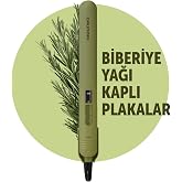 Grundig HS 7031 Botanika Sa&ccedil; D&uuml;zleştirici, Biberiye Yağı Kaplı Plaka, İyonik Sa&ccedil; Şekillendirici, 30 Sn Hızlı Isınma, Yeşil