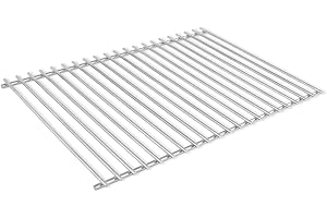 DEOS-GRILL Edestahl Grillrost 40x33cm aus europäischem Edelstahl, Grillrost rostfrei