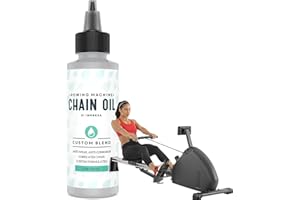 Impresa Rowing Machine Chain Oil Compatible with Concept 2, 4 Oz, Premium Custom-Formulation for Exercise Rower Chains, Compatible with Model D and Other Major Brands, Made in USA