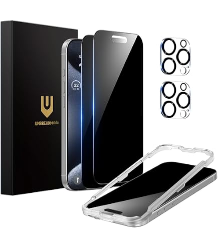 Mothca Privacy Opaca Pellicola per iPhone 17 Pro, Anti-Spy Vetro Temperato Opaco Protettiva Film, Copertura Completa - installazione automatica, 1 Pezzi Mothca Privacy Opaca Pellicola per iPhone 17 Pro, Anti-Spy Vetro Temperato Opaco Protettiva Film, Copertura Completa - installazione automatica, 1 Pezzi