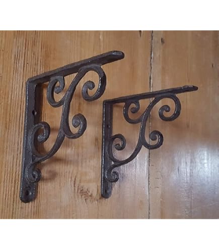 Fuxxer® 5 x klassieke garderobehaken, kledinghaken, ijzeren haken, zwart, set van 5