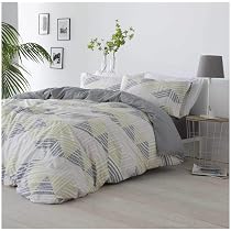 Copripiumino Reversibile CUDILLERO 180x240 Cm – Grigio, In Microfibra Ipoallergenica, Morbido E Antipeluche
