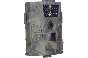 Denver WCT-5001 Digitale Wildkamera - 5MP CMOS Sensor, 1080p Full HD, Nachtsicht mit 30 IR LEDs, IP65 Wasserdicht, 90° Blickwinkel