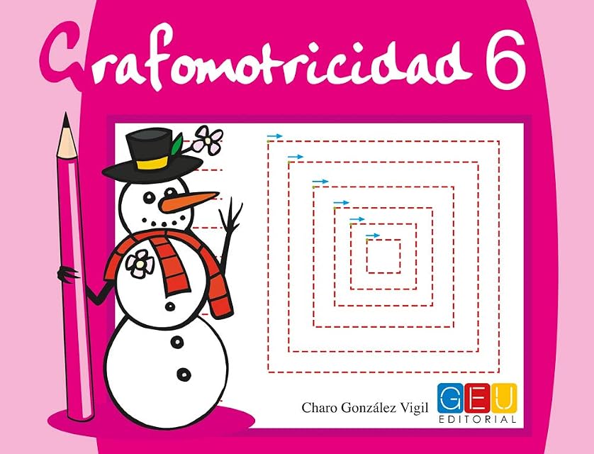 Portada de Grafomotricidad 6