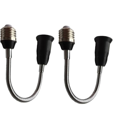 Lampo Adattatore Da GU10 a E27 Convertitore Portalampada