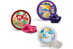 Magic Dough 3er Bundle Intelligente Knete , Magische Knete 3er Set , Kinderknete 3 X 15g Dose Modelliermasse Knete ab 2 Jahre Knete Set für Kinder