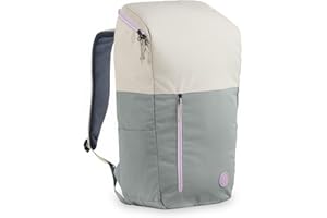 hauck Pack N Walk, Beige Sage - Wickelrucksack und Wickeltasche 22 Liter mit Innentaschen, Außenfächern, Verstellbare Gurte und Brustgurt - Rucksack für Damen und Herren