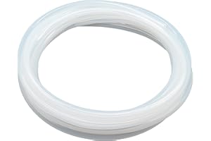 Silicone Tube 8mm ID X 11mm OD, 3 Meters(9.8FT), LAVMHAB Food Grade Hose Flexible Silicone Tubing Clear Water Air Hose Pipes for Pump Transfer