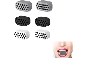 ZFRITP 6 Stück Jawline Trainer,Kiefer Trainer,Jaw Trainer,Kiefertrainer,Jaw Exerciser,Kiefertrainer Gesicht,Kiefertrainer Gesicht,Kiefermuskeltrainer,Für übungen Gesichtsmuskeln Männer Und Frauen.