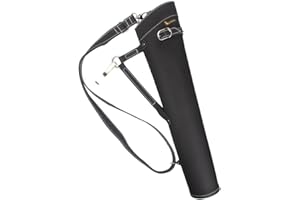 ‎TENTHOME TentHome Pfeilköcher Bogenschießen Köcher Leder Pfeile Rückenköcher Traditioneller Seitenköcher für Langbogen Recurvebogen