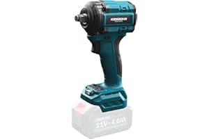 KIESBOHR CSW001 Akku-Schlagschrauber,Kompatibel mit Makita 18V Akku (450 Nm, 4-Gang-Getriebe, Bürstenloser Motor, Lieferung ohne Akku & Ladegerät)