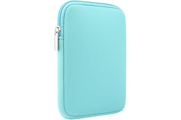 Housse Pochette Etui en Néoprène Zipper Latérale pour Amazon Kindle Paperwhite/Kindle Voyage 6"/Kindle Oasis/Toute Nouvelle Liseuse Kindle