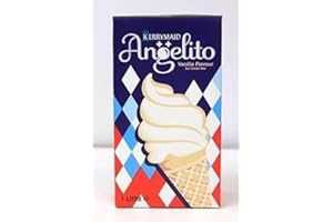 SNOWFLAKEHEAVEN Angelito Vanilla Flavour Ice Cream Mix 1L. Ice Cream Mix