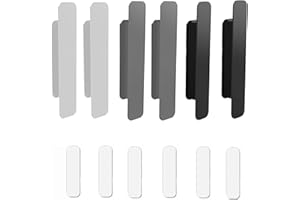 GRASSLANDY 6 Pezzi Maniglie Autoadesive per Mobili Maniglie Autoadesive Piccole Maniglia Adesiva per Porta Scorrevole Maniglia da Cucina Autoadesiva Self-Stick Maniglia per Porte e Finestre Armadi Cassetti