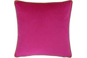 Paoletti Signature Collection Meridian 55X55 C/C HPNK, Polyester, Hot Pink/Lime Green, 55x55cm
