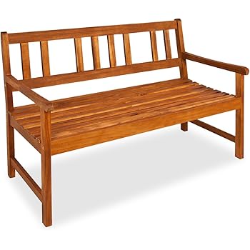 Amazon.de: Gartenbank Eukalyptus 2 Sitzer Holzbank