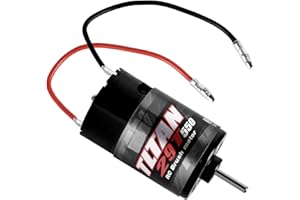 FUNNYTEK Moteur RC brossé 550 - En métal - Haute précision - Silencieux - Convient pour le modèle de voiture 1/10 RC TRX 4 RC 29T