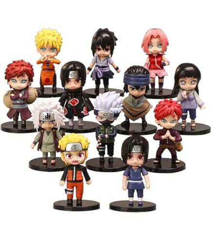 Offo Akatsuki Set of 11 Anime Action Figures, PVC Limited Edition