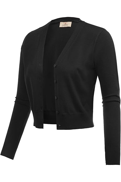 Pluizig, gebreid vest met ronde hals - zwart - - 18.00