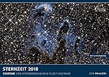Image de STERNZEIT 2018 : Astronomie - Kalender - Weltraum - Galaxien - Sterne - Planeten - Format 70 x 50 cm
