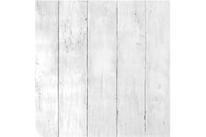 Livelynine Papel Pintado Pared Blanco 45CMX7M Friso Para Pared PVC Habitación Papel Pintado Pared Dormitorio Juvenil Matrimonio Revestimiento de Paredes Madera Vinilo Adhesivo Pared Rayas Autoadhesivo