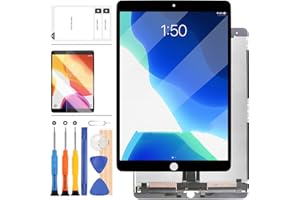 LADYSON Per iPad Pro 10.5 pollici 2017 A1701 A1709 Display LCD Touch Screen Assembly Parti di ricambio, Tablet Pannello Frontale e Schermo LCD Riparazione, con Strumenti Gratuiti + Protezione Schermo (Nero)