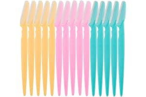 ILLUVA Rasoio Sopracciglia Shaper Uomini Depilatori e Dermaplaning, Modellante, Esfoliante 15 Pezzi