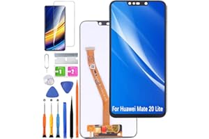 HLYGZX Ersatz Display für Huawei Mate 20 Lite LCD Bildschirm, SNE-LX1 SNE-LX2 SNE-LX3 Display Bildschirm Touch Digitizer Assembly Reparaturteile Kit