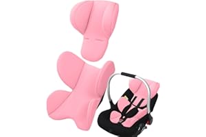 YULOKDWI Coussin De Siège D'auto Pour Bébé,Appui-tête De Siège D'auto Pour Nouveau-né, Appui-tête Réglable Pour Le Corps Du Nourrisson, Appui-tête Pour Siège D'auto, Coussin De Siège D'auto Pour Nouveau-nés