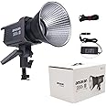 Aputure Amaran 200X S LED Video Light 200W Bi-Color 2700-6500k Bowens Mount Continuous light Bluetooth App Control Silent Fan (Amaran 200XS)