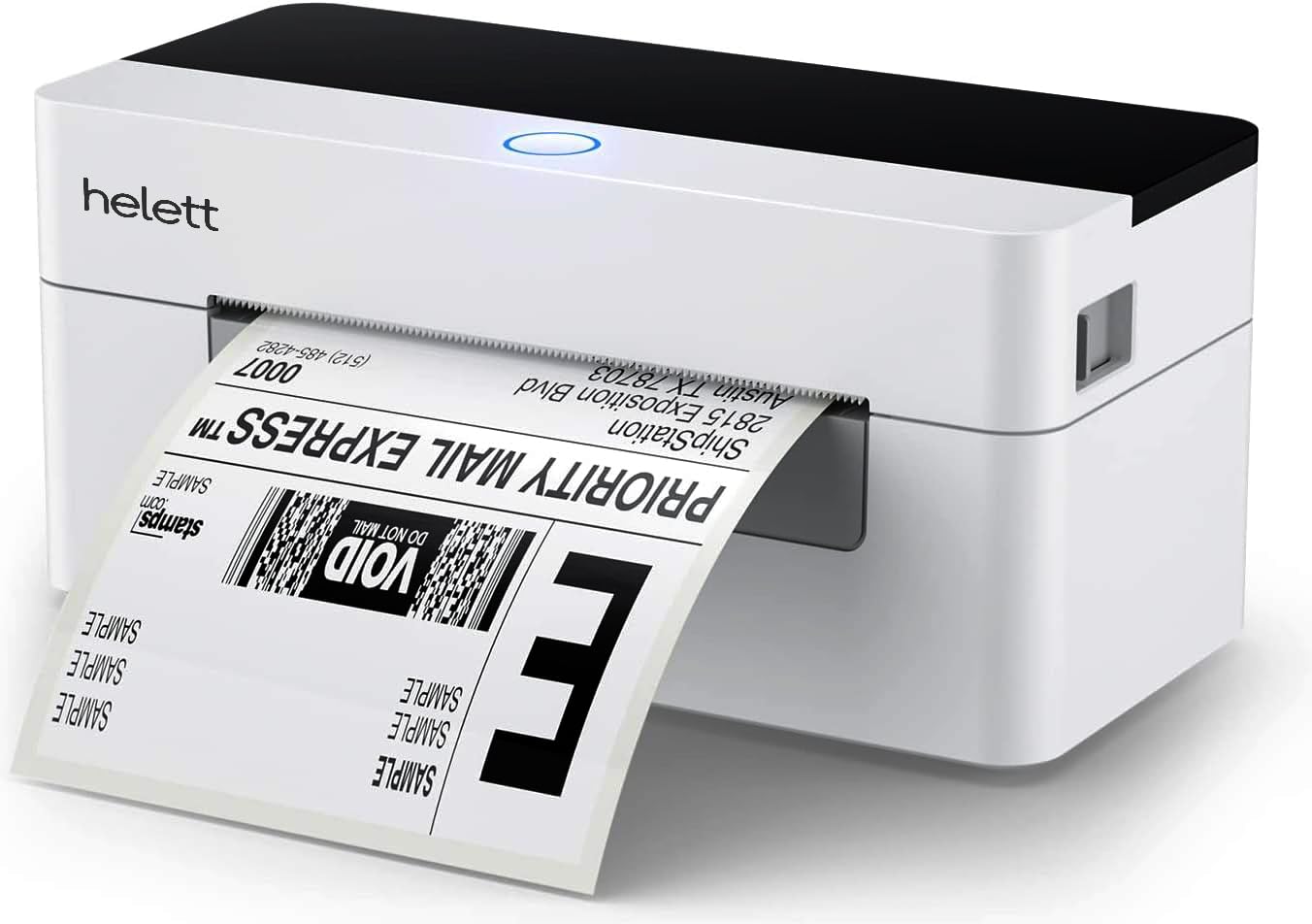 Helett H30C USB Direct Thermal Label Printer | 203 DP I Resolution | 4×6