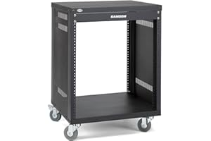 Samson SRK12 19" Equipment Rack 12 HE inkl. Rollen