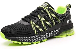FRYSEN Uomo Donna Air Scarpe da Ginnastica Corsa Sportive Sneakers Running Interior Fitness Outdoor Sport Jogging Casual 34-46 EU