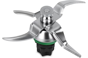 TOMKITY Couteau Pour Vorwerk Thermomix TM5 TM6 Accessoire Thermomix Tm6 Lame en Acier